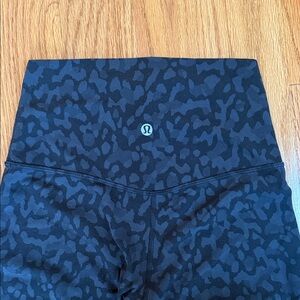 lululemon athletica Black Camo High Waist Align leggings